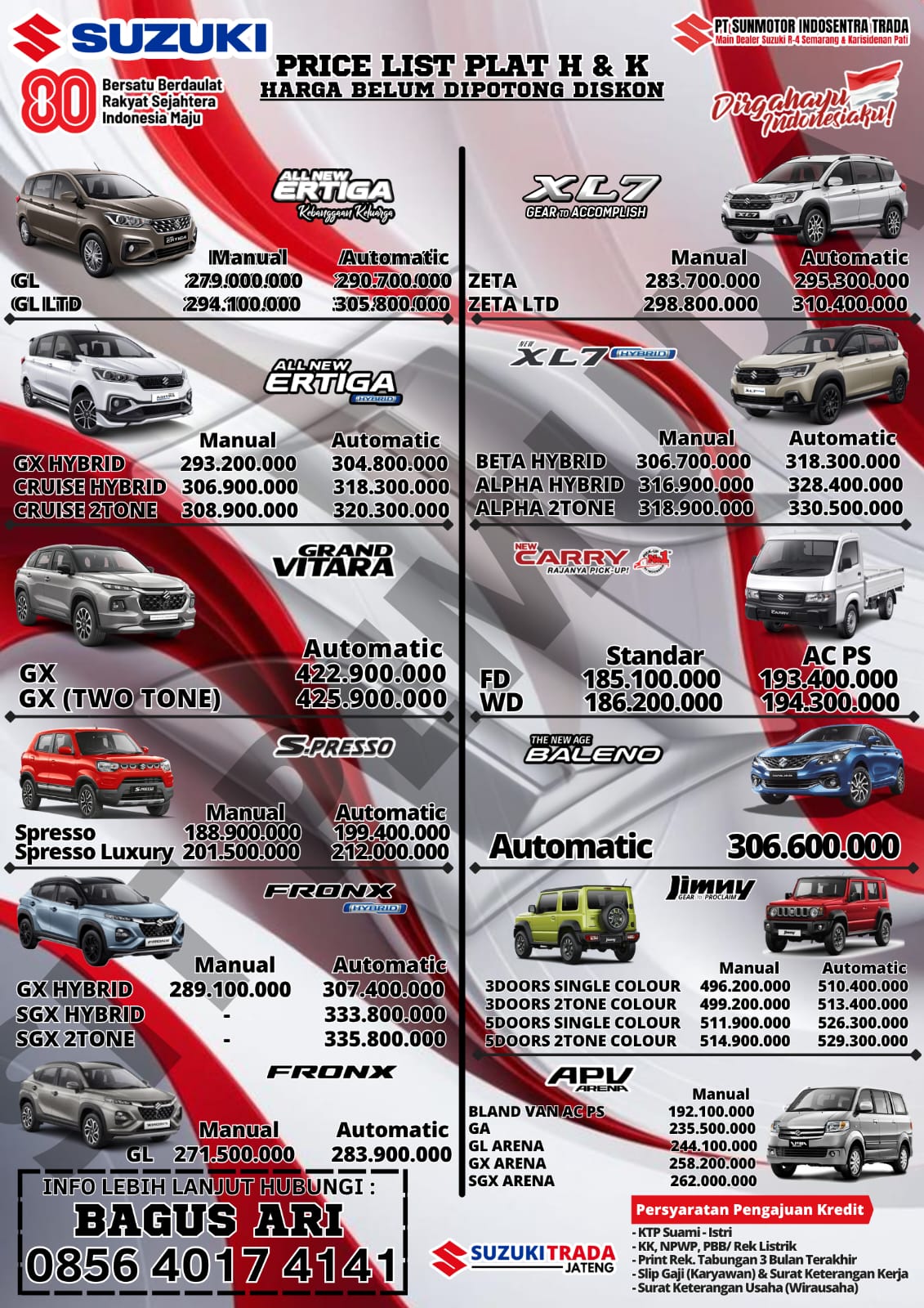 suzuki promo kemerdekaan